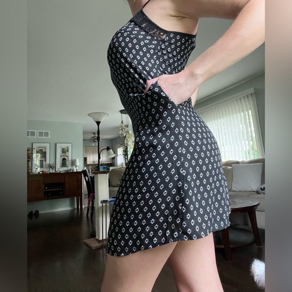 STRAPPY PATTERN DRESS - Picture 7 of 7